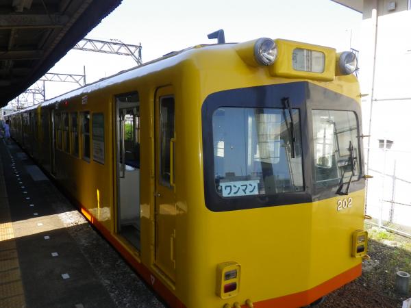 三岐鉄道で三重県桑名市からいなべ市に向かいます